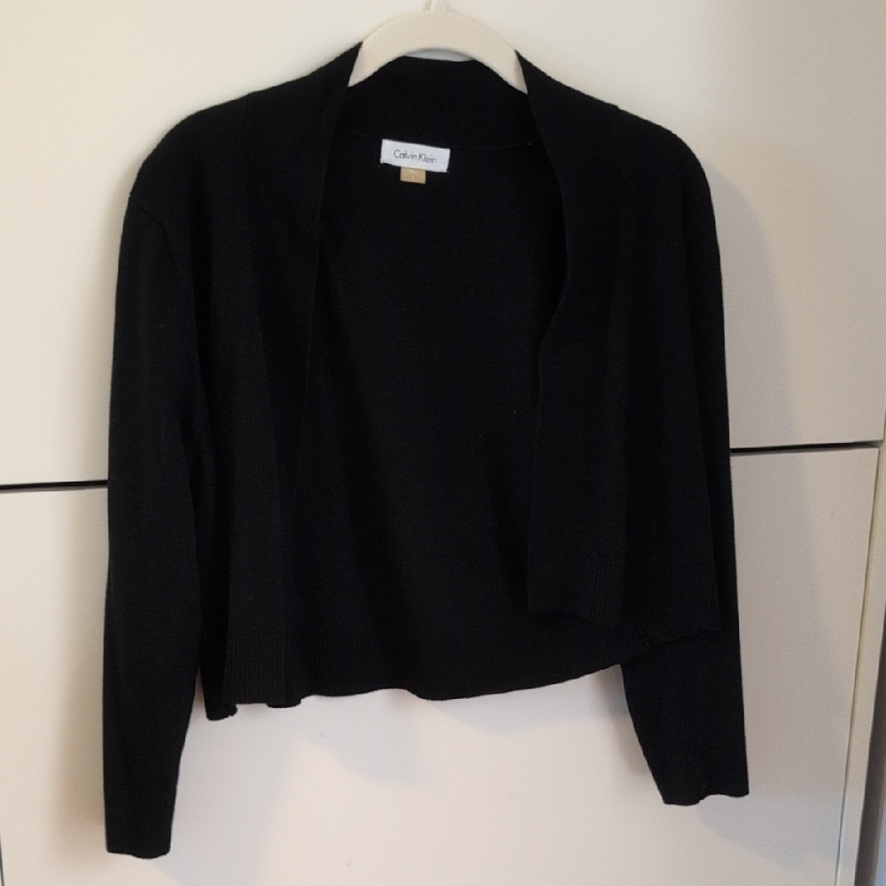 Calvin Klein - Cropped Cardigan - Large